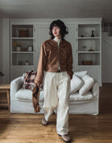 Hazy Cotton Pintuck Pants
