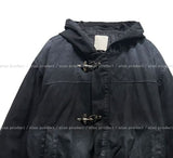 Cassis Toggle Washed Hooded Padding