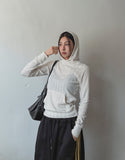 Shane Ribbed Studded Hoodie