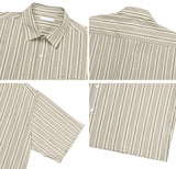 Luen Stripe Short Sleeve Shirt