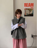[BAONHAUS] Camrover Fleece Hood Vest