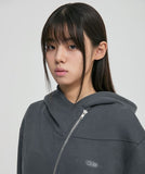Asymmetrical Zip Hoodie