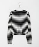 Recoach Round Stripe Cardigan