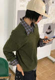 (WOOL) SEASONAL V-NECK KNIT