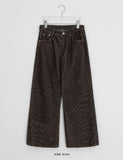 Dannas Corduroy Wide Pants