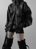 (unisex) Trick Glossy Two-Way Jumper