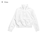 Fran Nylon Windbreaker Zip-Up