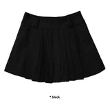 WOOL PLEATS MINI SK