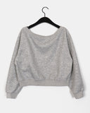 Reven Cubic One Off Shoulder Sweatshirt