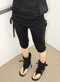 HIGH-NECK SLEEVELESS SHIRT