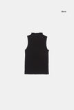 Bambi high-neck sleeveless top