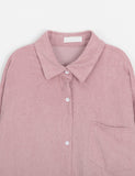 Dundue corduroy shirt long one piece