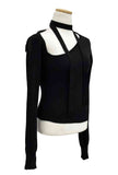 Unbalance Sailor Tie Knit