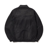 Small Logo Vintage Washing Denim Jacket