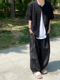 High Balloon Black Denim Unisex