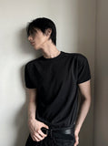 Cut muscle fit T-shirt