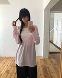 Humma Deep V-Neck Long Sleeve T-Shirt