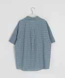 [unisex] Fusile Check Over Short Sleeve Shirt