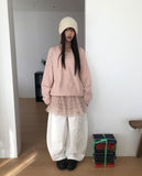 Enel Vintage Shirring Pleated Beanie