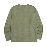 WIDE KNIT CREWNECK