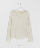 Riden Cross Button Hoodie