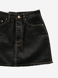 Mono Stitch Denim Mini