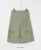 [unisex] Coinin Banding Bermuda Cargo Pants