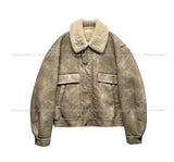 Betty Washed High Neck Buckle Mustang