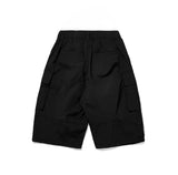 Nylon Parachute Cargo Bermuda Pants