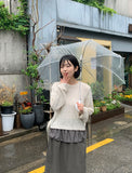 Kemt Color Linen Round Knit