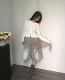 Rating Frill Unbalanced Sleeveless