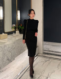 Miato brushed H-line skirt