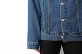 Oversize denim jacket Blue