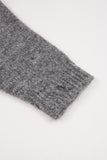 Furry wool hand warmer loose knit