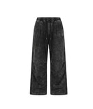Pigment Washed Track Wide Pants