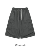 Luden Button Cargo Bermuda Pants
