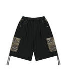 BERMUDA CAMO CARGO SWEATSHORT