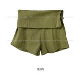 side zipper pig shorts