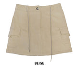 house corduroy cargo skirt