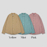 Ruins check overshirt