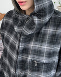 Havelo Check Hooded Jumper