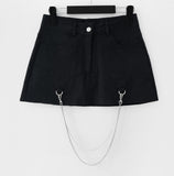 Tsubang Chain Mini Skirt