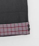 [BAONHAUS] Dairen Color Matching Roll-up Capri Pants
