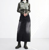 Hoppen Layered Denim Shirt