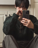 Mod Hairy Cable Knit