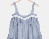 Kimu Dot Sleeveless Blouse