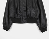 [Lining Fur] VICOM Vintage Leather Blouson Jacket