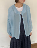 Handka Linen Round Blouse