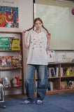 Dino Stitch Embroidered Short Sleeve Tee