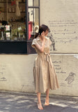 [Strap set] Herod Collar Shirt Cap Sleeveless One Piece